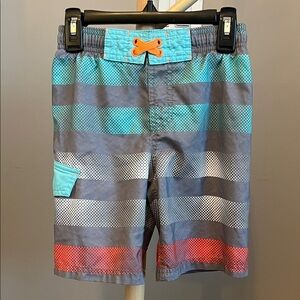 ⭐️⭐️PICK 5 / $20 Cat & Jack Boy's Striped Swim Shorts Small 6/7